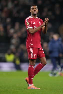 Liverpool 'dan Ryan Gravenberch, 20 Aralık 2025' te Tottenham Hotspur 'un Liverpool' a karşı oynadığı Premier League maçında desteğini geri çekti.