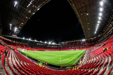 26 Aralık 2025 'te Old Trafford, Manchester United ile Newcastle United arasında oynanan Premier League karşılaşması öncesinde Old Trafford' a genel bir bakış.