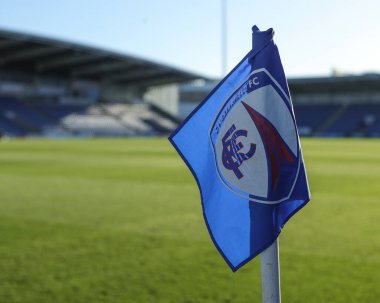 A general view of SMH Group Stadium ahead of  the Sky Bet League 2 match Chesterfield vs Notts County at SMH Group Stadium, Chesterfield, United Kingdom, 26th December 2025