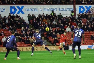 Barnsley 'li Caylan Vickers, 26 Aralık 2025' te İngiltere 'nin Oakwell kentinde oynanan Sky Bet 1 maçında gol atıyordu.