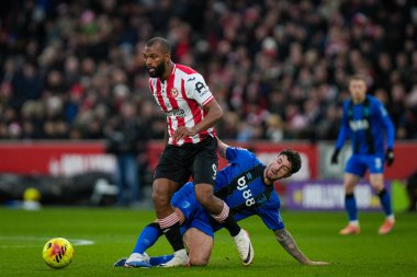 Brentford 'dan Igor Thiago Premier League maçında Brentford Bournemouth' a karşı Gtech Community Stadyumu, Londra, 27 Aralık 2025