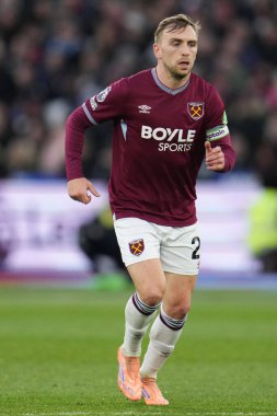 West Ham United 'dan Jarrod Bowen Premier League maçında West Ham United Fulham' a karşı Londra Stadyumu, Londra, İngiltere, 27 Aralık 2025