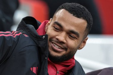 Liverpool 'dan Cody Gakpo, 27 Aralık 2025' te İngiltere 'nin Liverpool kentinde oynanan Liverpool-Wolverhampton Wanderers maçında yedek kulübesinde.