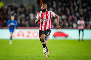 Brentford 'dan Igor Thiago Premier League maçı sırasında Brentford Bournemouth' a karşı Gtech Community Stadyumu, Londra, Birleşik Krallık, 27 Aralık 2025