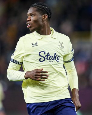 Thierno Barry Premier League maçı sırasında Burnley Everton 'a karşı Turf Moor, Burnley, İngiltere, 27 Aralık 2025