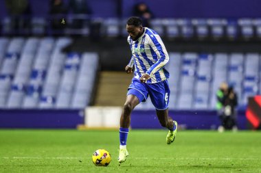 Sheffield 'li Dominic Iorfa, 29 Aralık 2025' te İngiltere 'nin başkenti Sheffield' da Çarşamba günü oynanan ve Blackburn Rovers 'a karşı oynanan Gökyüzü İddia Şampiyonası maçında topu aldı.