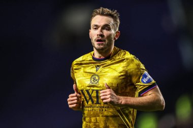 Blackburn Rovers takımından Ryan Hedges 29 Aralık 2025 'te Sheffield Çarşamba günü Hillsborough, Sheffield, İngiltere' de Blackburn Rovers 'a karşı oynadığı maçta