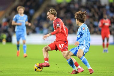 Ipswich Town 'dan Jack Clarke Gök İddia Şampiyonası maçında Coventry City, Coventry Building Society Arena' da Ipswich Town 'a karşı, 29 Aralık 2025