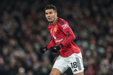Manchester United 'ın 30 Aralık 2025' te Old Trafford, Manchester 'da Wolverhampton Wanderers' a karşı oynadığı Premier League maçında Casemiro