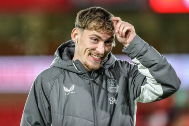 Everton 'dan James Garner, İngiltere' nin Nottingham Forest 'a karşı Everton Premier Lig maçı sırasında 30 Aralık 2025' te City Ground, Nottingham, İngiltere 'ye geldi.