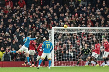 Wolverhampton Wanderers takımından Ladislav Krejci 30 Aralık 2025 'te Old Trafford, Manchester, İngiltere' de oynanan Premier League karşılaşmasında 1-1 öne geçti.