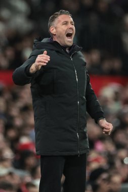 Manchester United ile Wolverhampton Wanderers arasındaki Premier League maçı sırasında Old Trafford, Manchester, İngiltere 'de 30 Aralık 2025