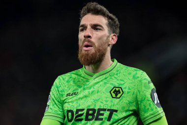 Wolverhampton Wanderers kalecisi Jose Sa Premier League maçında Manchester United Wolverhampton Wanderers 'a karşı Old Trafford, Manchester, İngiltere, 30 Aralık 2025
