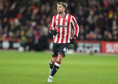 Patrick Bamford of Sheffield United during the Sky Bet Championship match Sheffield United vs Leicester City at Bramall Lane, Sheffield, United Kingdom, 1st January 2026