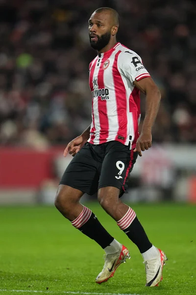 Brentford 'dan Igor Thiago Premier League maçı sırasında Brentford Tottenham Hotspur' a karşı Gtech Community Stadyumu, Londra, 1 Ocak 2026