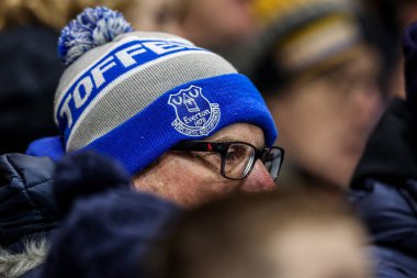 Premier Lig maçı sırasında Everton taraftarları Nottingham Forest 'a karşı Everton City Ground, Nottingham, İngiltere, 30 Aralık 2025