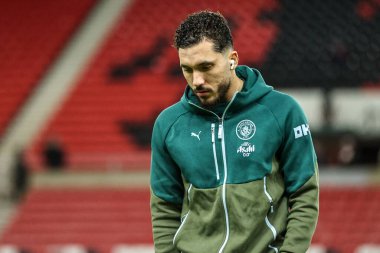 Rayan Cherki of Manchester City arrives during the Premier League match Sunderland vs Manchester City at Stadium Of Light, Sunderland, United Kingdom, 1st January 2026