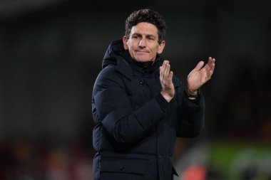 Keith Andrews manager of Brentford at full time during the Premier League match Brentford vs Tottenham Hotspur at The Gtech Community Stadium, London, United Kingdom, 1st January 2026