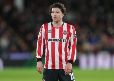 Sheffield United takımından Callum O 'Hare 1 Ocak 2026' da Bramall Lane, Sheffield, İngiltere 'de Sheffield United ile Leicester City maçında karşılaşacak.