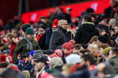 Nottingham Forest fans make their way to the exits during the Premier League match Nottingham Forest vs Everton at City Ground, Nottingham, United Kingdom, 30th December 2026