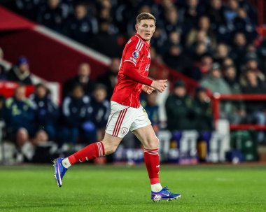 Elliot Anderson of Nottingham Forest during the Premier League match Nottingham Forest vs Everton at City Ground, Nottingham, United Kingdom, 30th December 2026