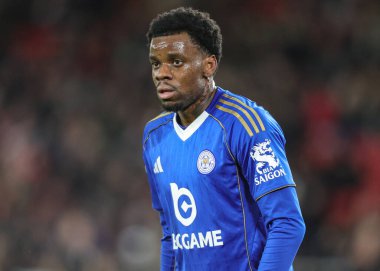 Leicester City 'den Stephy Mavididi Sky Bet Şampiyonası' nda Sheffield United, Leicester City 'ye karşı Bramall Lane, Sheffield, İngiltere, 1 Ocak 2026