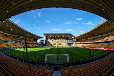A general view of Molineux Stadium ahead of the Premier League match Wolverhampton Wanderers vs West Ham United at Molineux, Wolverhampton, United Kingdom, 3rd January 2026