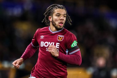 Ezra Mayers of West Ham United during the Premier League match Wolverhampton Wanderers vs West Ham United at Molineux, Wolverhampton, United Kingdom, 3rd January 2026
