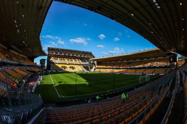 A general view of Molineux Stadium ahead of the Premier League match Wolverhampton Wanderers vs West Ham United at Molineux, Wolverhampton, United Kingdom, 3rd January 2026