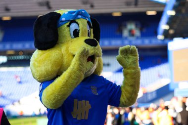 Birmingham City Mascots waving before the Sky Bet Championship match Birmingham City vs Coventry City at St. Andrew's @ Knighthead Park, Birmingham, United Kingdom, 4th January 2026