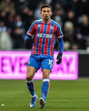 Yeremi Pino of Crystal Palace during the Premier League match Newcastle United vs Crystal Palace at St. James's Park, Newcastle, United Kingdom, 4th January 2026