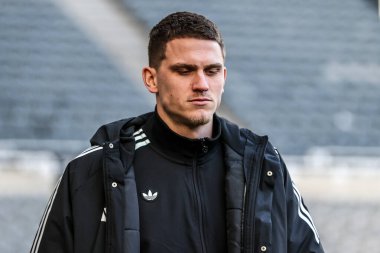 Sven Botman of Newcastle United arrives during the Premier League match Newcastle United vs Crystal Palace at St. James's Park, Newcastle, United Kingdom, 4th January 2026