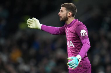 Tottenham Hotspur 'dan Guglielmo Vicario Premier League maçında Tottenham Hotspur' a karşı Tottenham Hotspur Stadyumu, Londra, İngiltere, 4 Ocak 2026