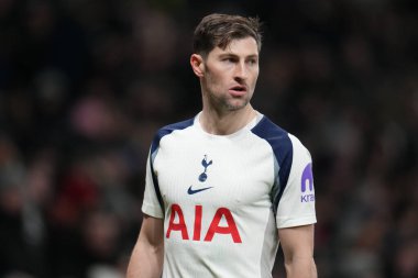 Tottenham Hotspur 'dan Ben Davies Premier Lig maçı sırasında Tottenham Hotspur ile Sunderland arasında Tottenham Hotspur Stadyumu, Londra, 4 Ocak 2026