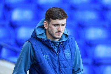 Liam Kitching of Coventry City inspects the pitch prior to kick off for the Sky Bet Championship match Birmingham City vs Coventry City at St. Andrew's @ Knighthead Park, Birmingham, United Kingdom, 4th January 2026