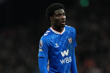 Premier Lig karşılaşmasında Sunderland 'dan Eliezer Mayenda Tottenham Hotspur' a karşı Tottenham Hotspur Stadyumu, Londra, 4 Ocak 2026