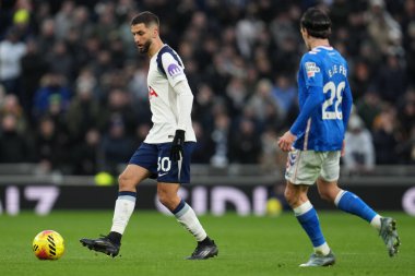 Rodrigo Bentancur of Tottenham Hotspur during the Premier League match Tottenham Hotspur vs Sunderland at Tottenham Hotspur Stadium, London, United Kingdom, 4th January 2026