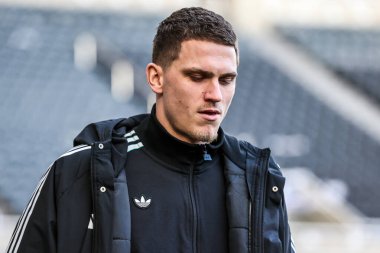 Sven Botman of Newcastle United arrives during the Premier League match Newcastle United vs Crystal Palace at St. James's Park, Newcastle, United Kingdom, 4th January 2026