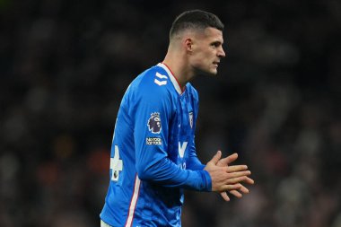 Premier Lig karşılaşmasında Sunderland 'dan Granit Xhaka Tottenham Hotspur' a karşı Tottenham Hotspur Stadyumu, Londra, 4 Ocak 2026