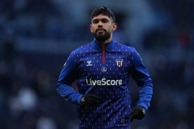Omar Alderete of Sunderland ahead of the Premier League match Tottenham Hotspur vs Sunderland at Tottenham Hotspur Stadium, London, United Kingdom, 4th January 2026