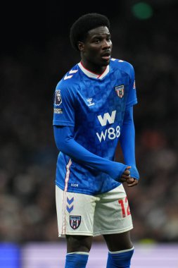 Premier Lig karşılaşmasında Sunderland 'dan Eliezer Mayenda Tottenham Hotspur' a karşı Tottenham Hotspur Stadyumu, Londra, 4 Ocak 2026