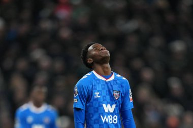 Premier Lig karşılaşmasında Simon Adingra Tottenham Hotspur 'a karşı Tottenham Hotspur Stadyumu, Londra, 4 Ocak 2026