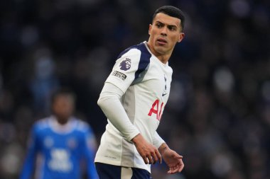 Tottenham Hotspur 'dan Pedro Porro Premier Lig maçı sırasında Tottenham Hotspur ile Sunderland arasında Tottenham Hotspur Stadyumu, Londra, 4 Ocak 2026