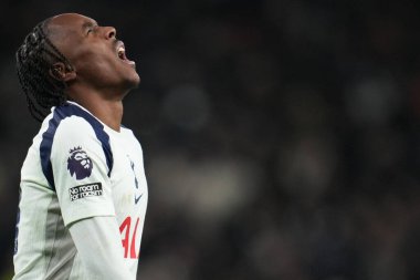 Tottenham Hotspur 'dan Mathys Tel Premier League maçında Tottenham Hotspur, Tottenham Hotspur' a karşı Sunderland Stadyumu, Londra, 4 Ocak 2026