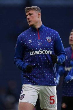 Premier Lig karşılaşması öncesinde Sunderland 'dan Daniel Ballard Tottenham Hotspur' a karşı Tottenham Hotspur Stadyumu, Londra, 4 Ocak 2026