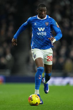 Sunderland 'dan Nordi Mukiele Premier Lig karşılaşmasında Tottenham Hotspur' a karşı Tottenham Hotspur Stadyumu, Londra, İngiltere, 4 Ocak 2026