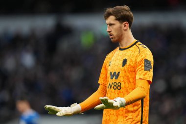 Premier Lig karşılaşmasında Robin Roefs Tottenham Hotspur 'a karşı Tottenham Hotspur Stadyumu, Londra, 4 Ocak 2026