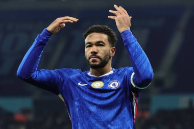 Chelsea 'li Reece James Premier League maçında Manchester City, Etihad Stadyumu' nda Chelsea 'ye karşı, 4 Ocak 2026