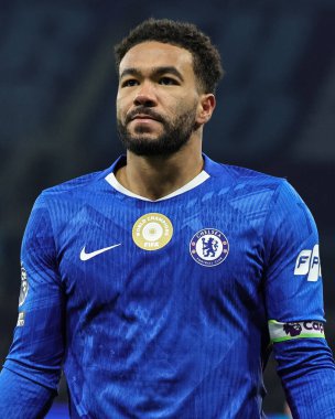 Chelsea 'li Reece James Premier League maçında Manchester City, Etihad Stadyumu' nda Chelsea 'ye karşı, 4 Ocak 2026