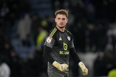 Leicester City kalecisi Jakub Stolarczyk Sky Bet Şampiyonası maçında Leicester City, West Bromwich Albion 'a karşı King Power Stadyumu, Leicester, İngiltere, 5 Ocak 2026